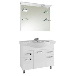 Водолей Зеркало для ванной Ницца 100 без полки – фотография-2